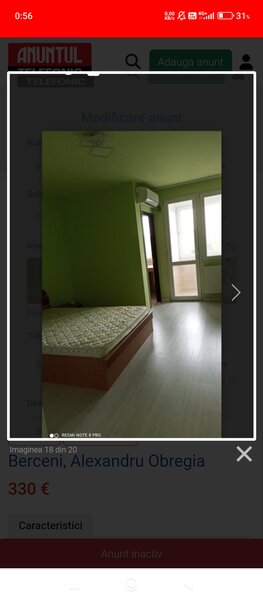 Berceni, proprietar vand garsoniera,